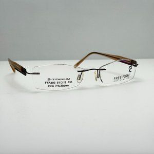 Free Form Eyeglasses Eye Glasses Frames FFA493 51-18-135